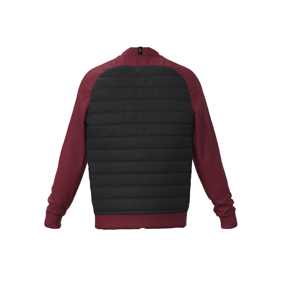 Mizuno Mizuno Hybrid Bomber Jacket Burgundy